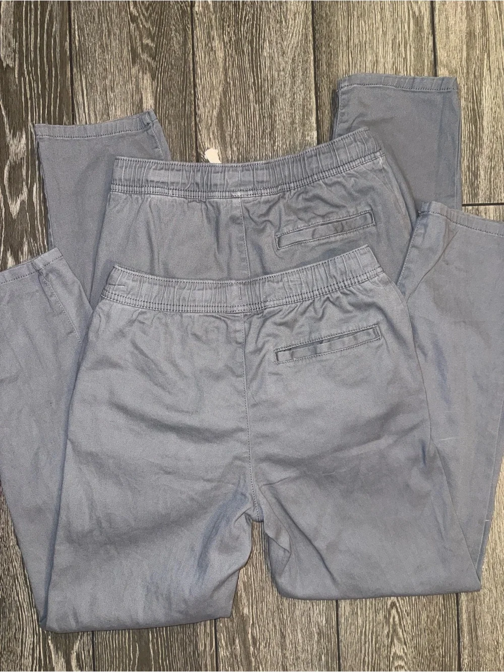 wonder nation Gray Elastic Waist Jogger Pants